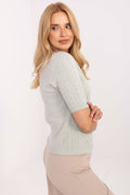  Short sleeve sweater model 216759 Factory Price 