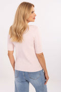  Short sleeve sweater model 216763 Factory Price 