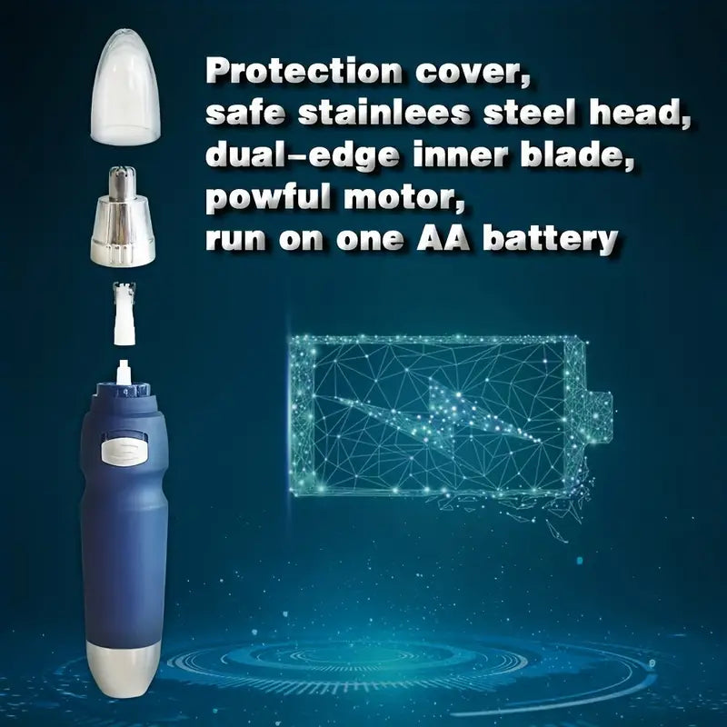 USB elektrisk öron- och näshårstrimmer för män och kvinnor