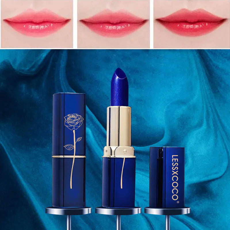 Blue Maggie Färgförändrande Läppstift,
